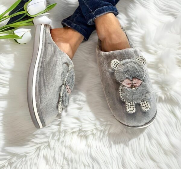 PANTUFLAS OSITO PERLADO - Imagen 3