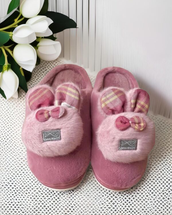 PANTUFLAS CONEJITAS OREJAS MOÑITO - Imagen 6