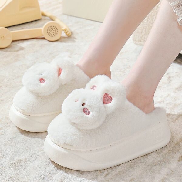 PANTUFLAS CONEJITAS ALTAS - Imagen 3