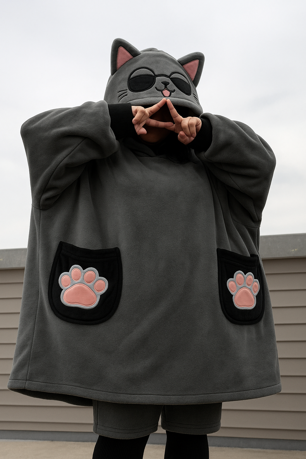 Maxisaco Gaticos Capucha - Imagen 7
